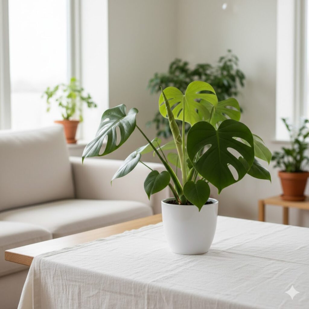 モンステラの新芽はどこから?基本を解説