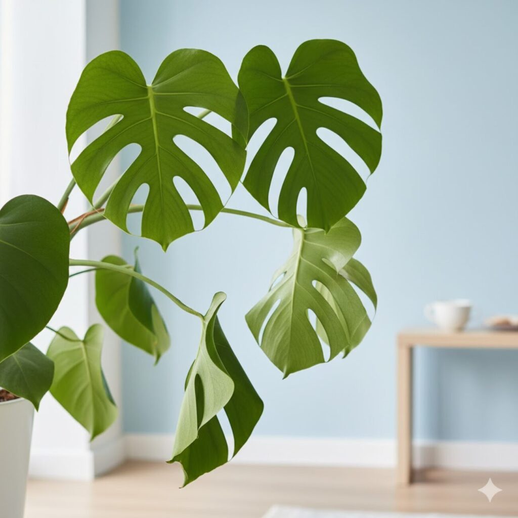 モンステラ 水切れしているサインは?