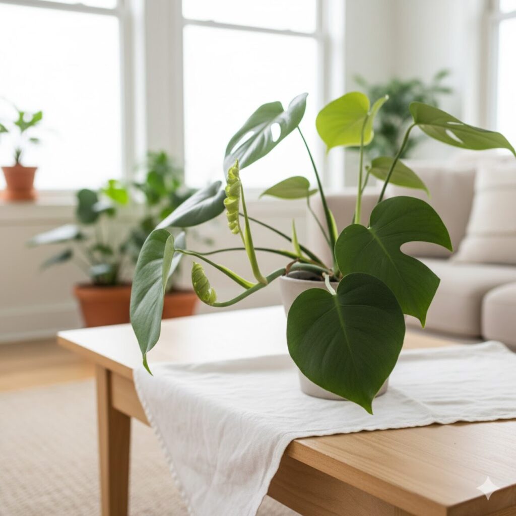 モンステラ 新芽が出る時期はいつ?