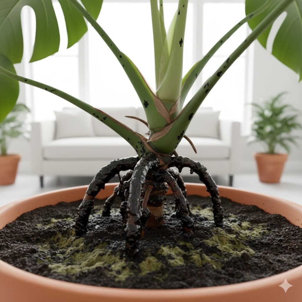 モンステラ 気根が腐るサインと見分け方