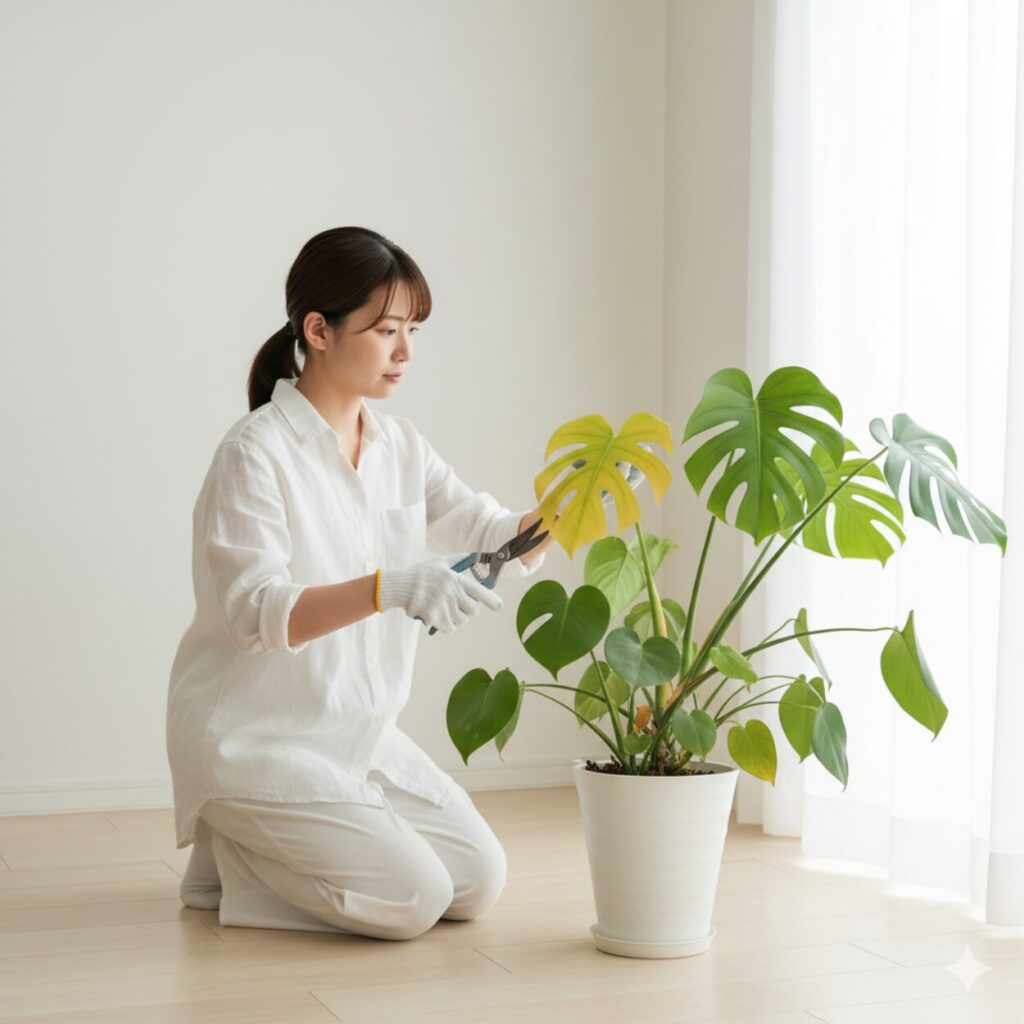 モンステラ 広がらないようにするには?広がり防止策