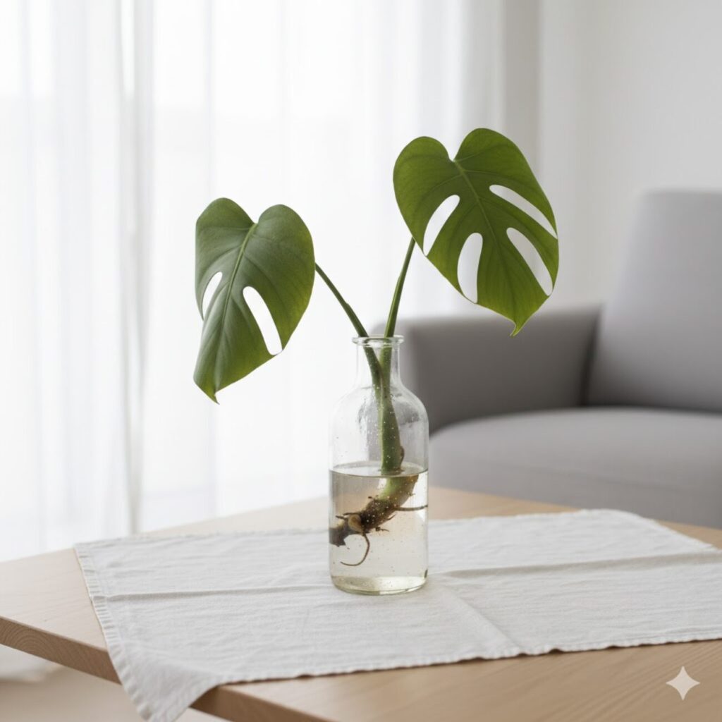 モンステラ 茎がブヨブヨに腐る時の対処法