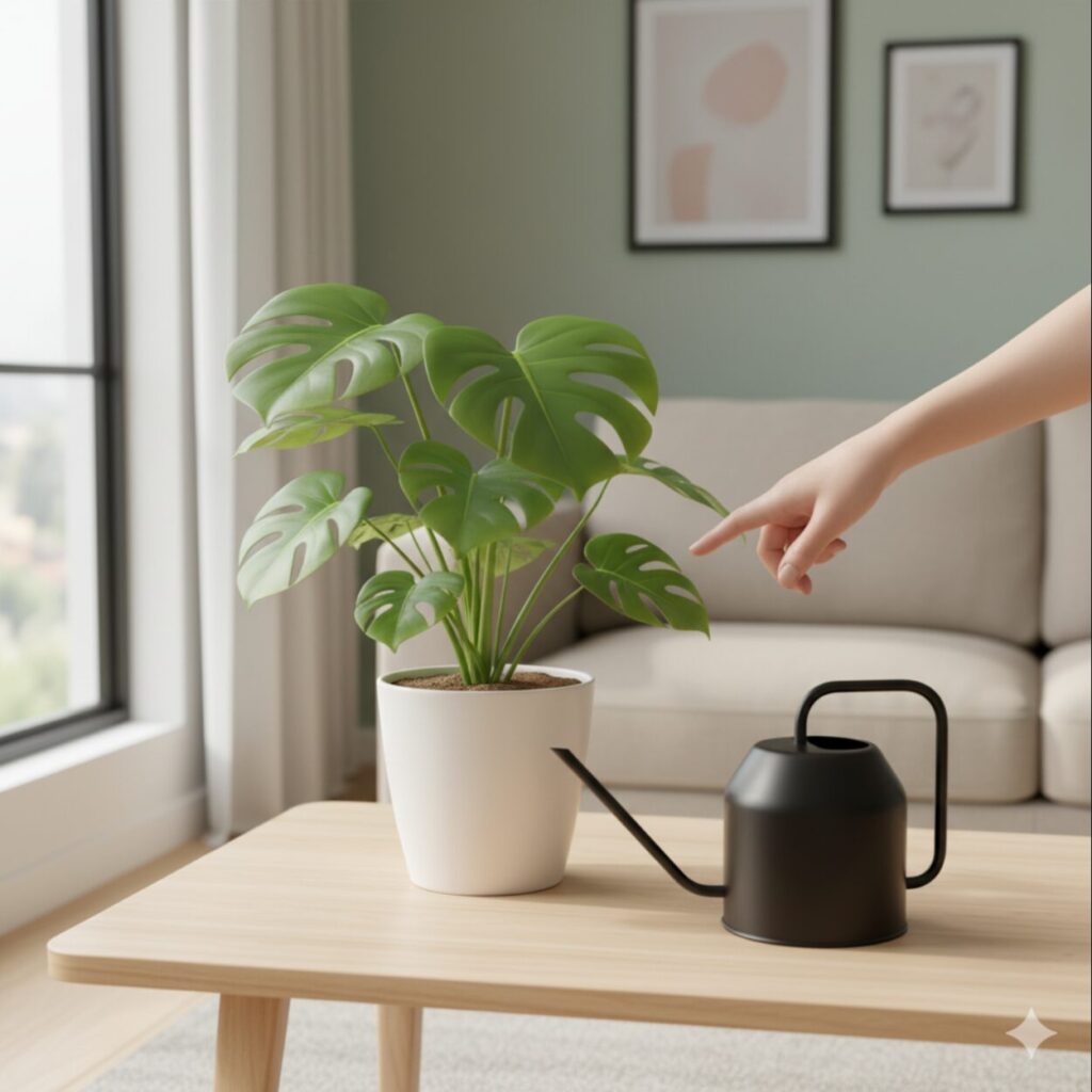 モンステラ 水やりが必要だと分かるサインとは