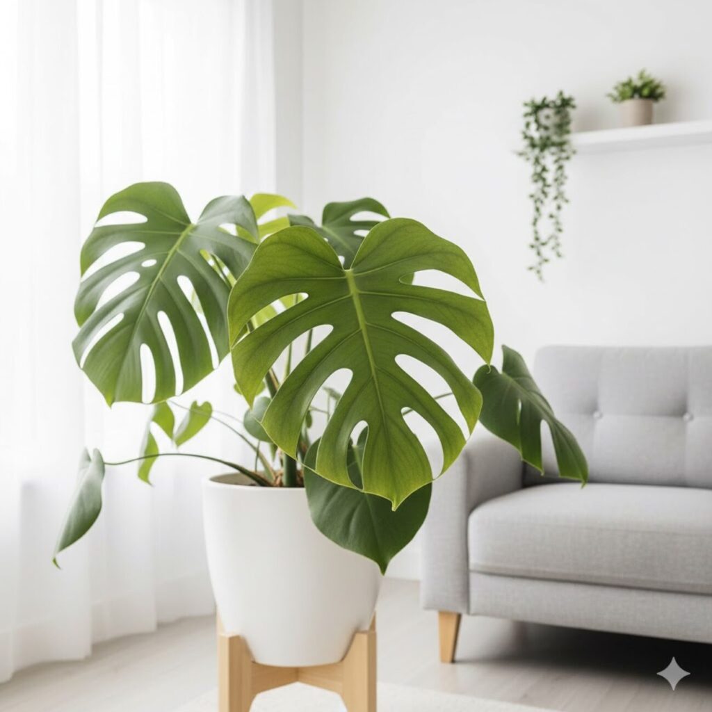 モンステラ 葉が丸まるのは水切れのサイン