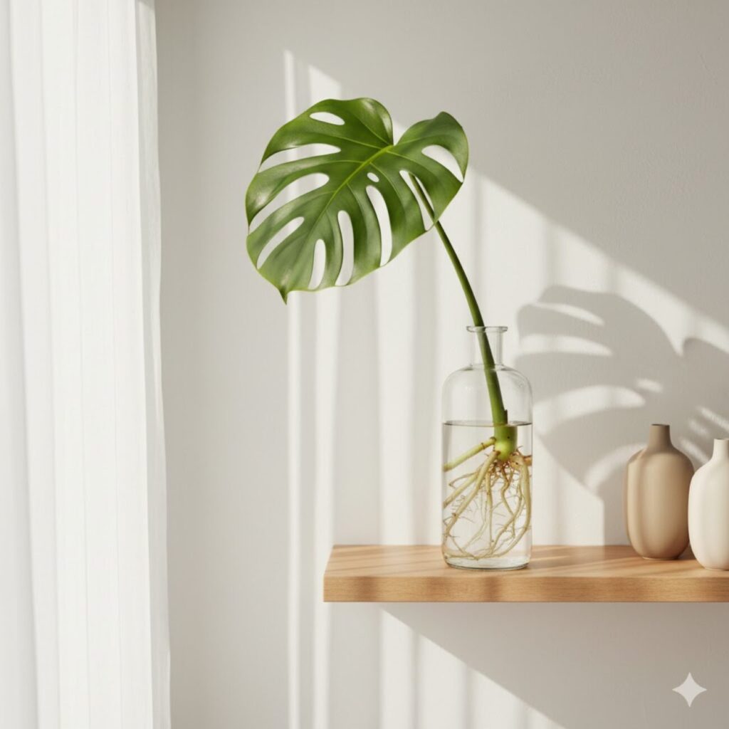 モンステラの水差しはどこに置くべき?