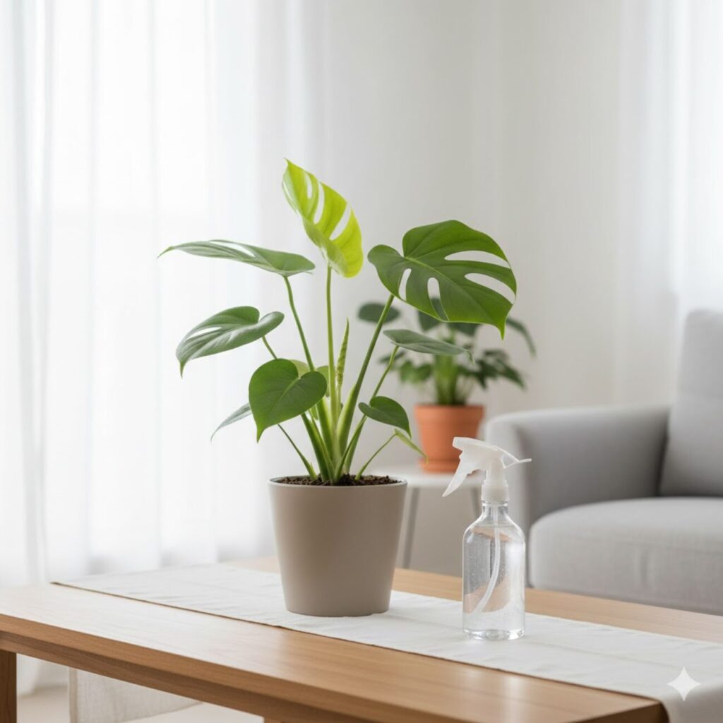 モンステラ 新芽が出たらどう手入れする?