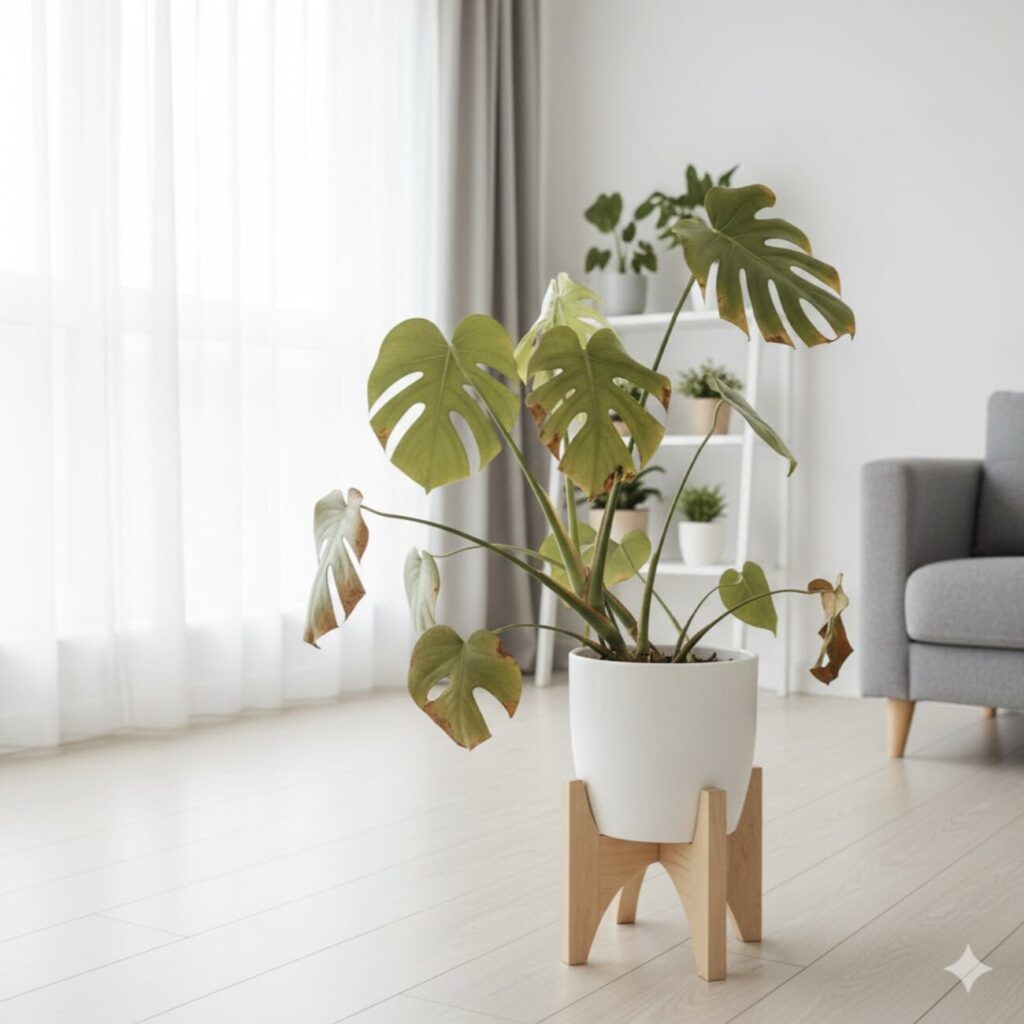 枯れたモンステラを復活させる方法