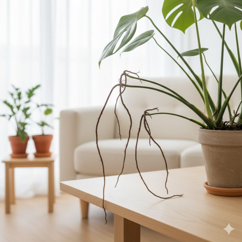 モンステラ 気根が枯れた場合の適切な対処