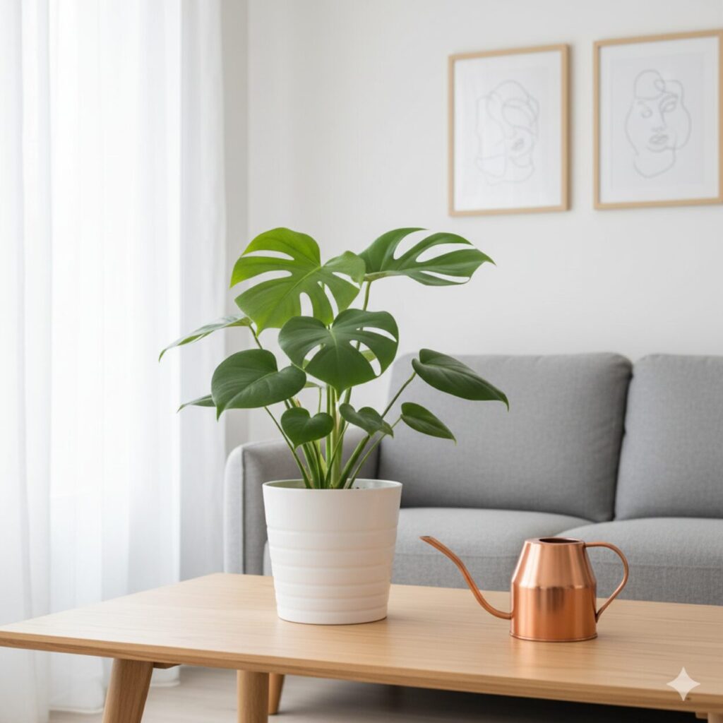 モンステラの水やりは週一で平気?