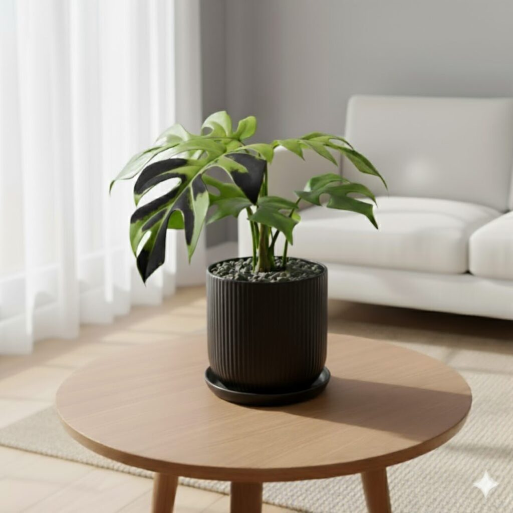 モンステラ ヒメモンステラの葉が黒くなる場合