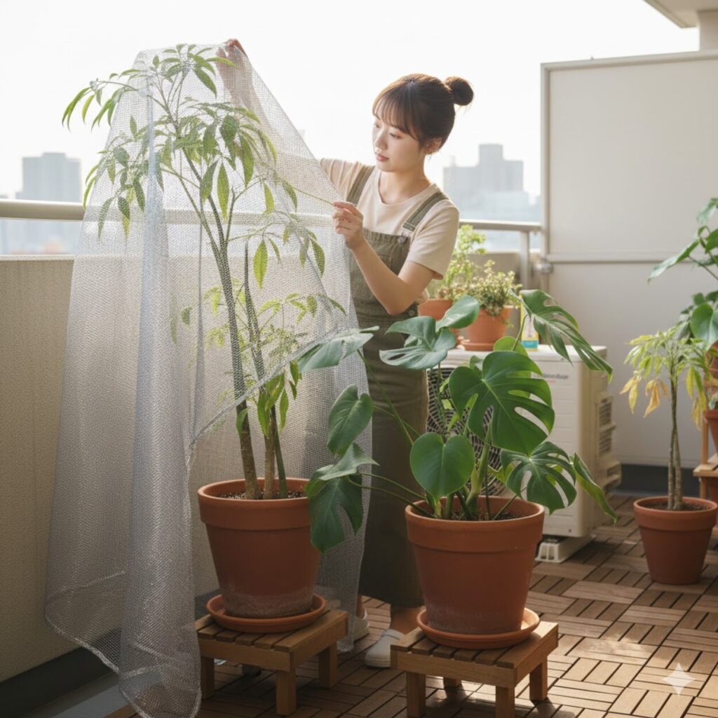 モンステラ　パキラを外で育てるとき注意点