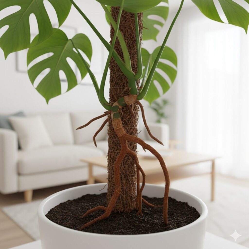 モンステラ ヒメモンステラも木質化するのか