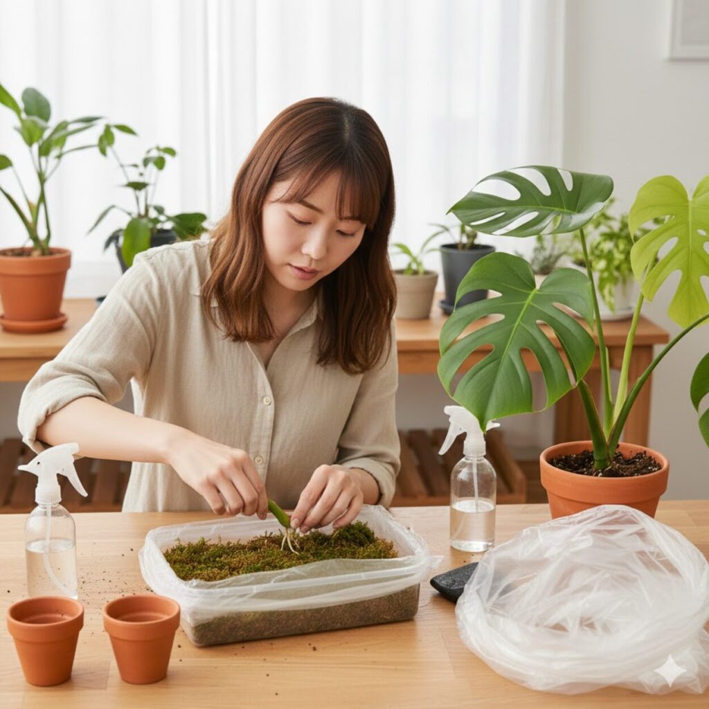 モンステラが植え替え失敗で枯れてしまう前の復活術