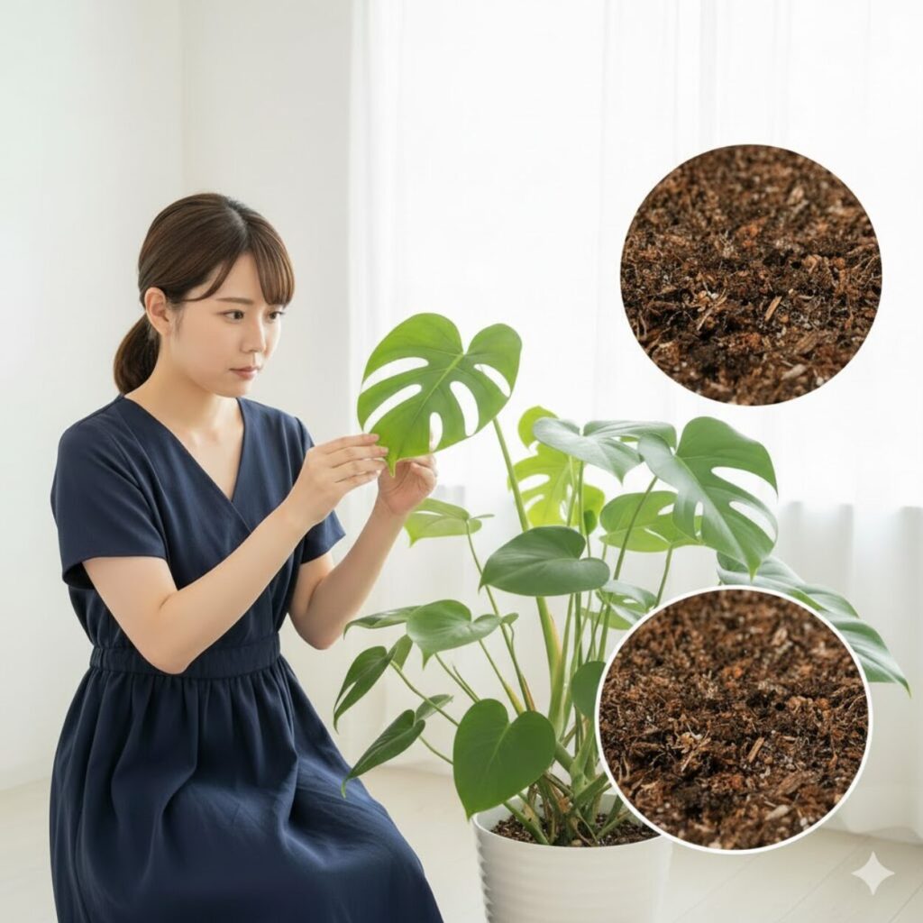 モンステラに虫が出るのはなぜ？