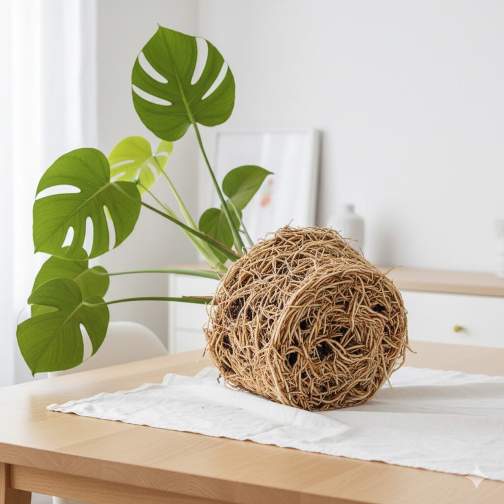 モンステラの根詰まりの全症状と初期サイン