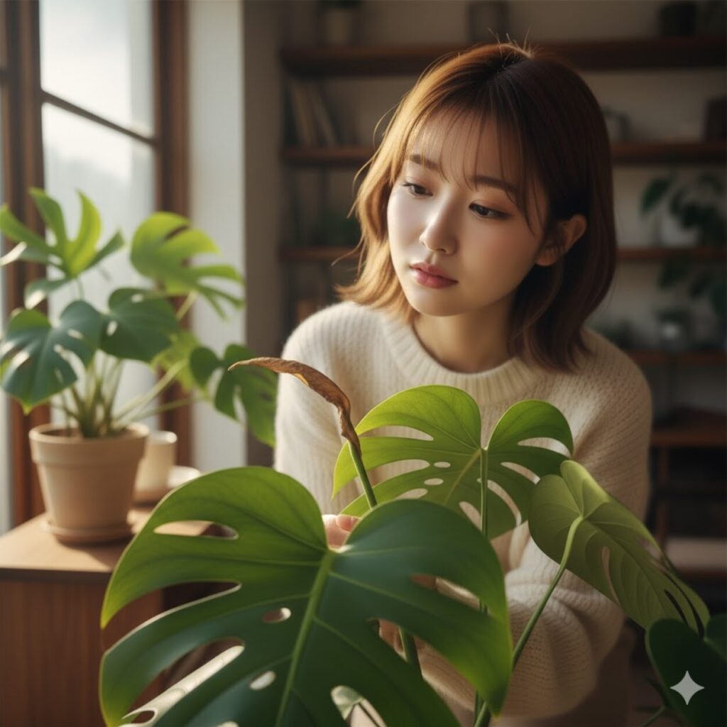 モンステラの花の咲かせ方と咲かない原因