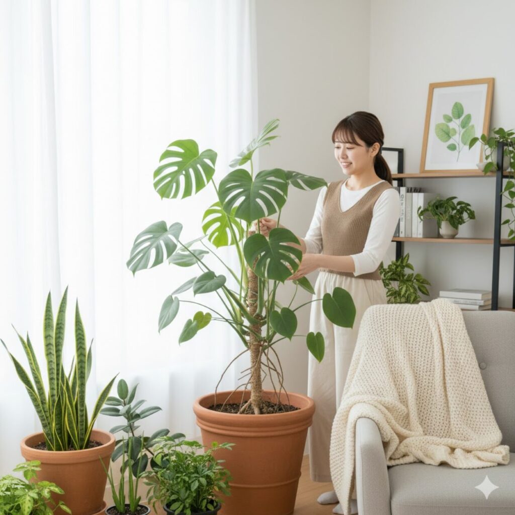 モンステラの風水効果とおすすめの場所