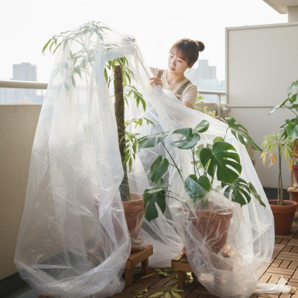 モンステラを外で育てる際のリスクと冬越し