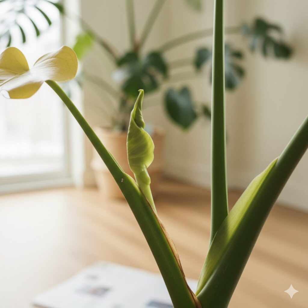 モンステラ　剪定後に新芽はどこから出る？