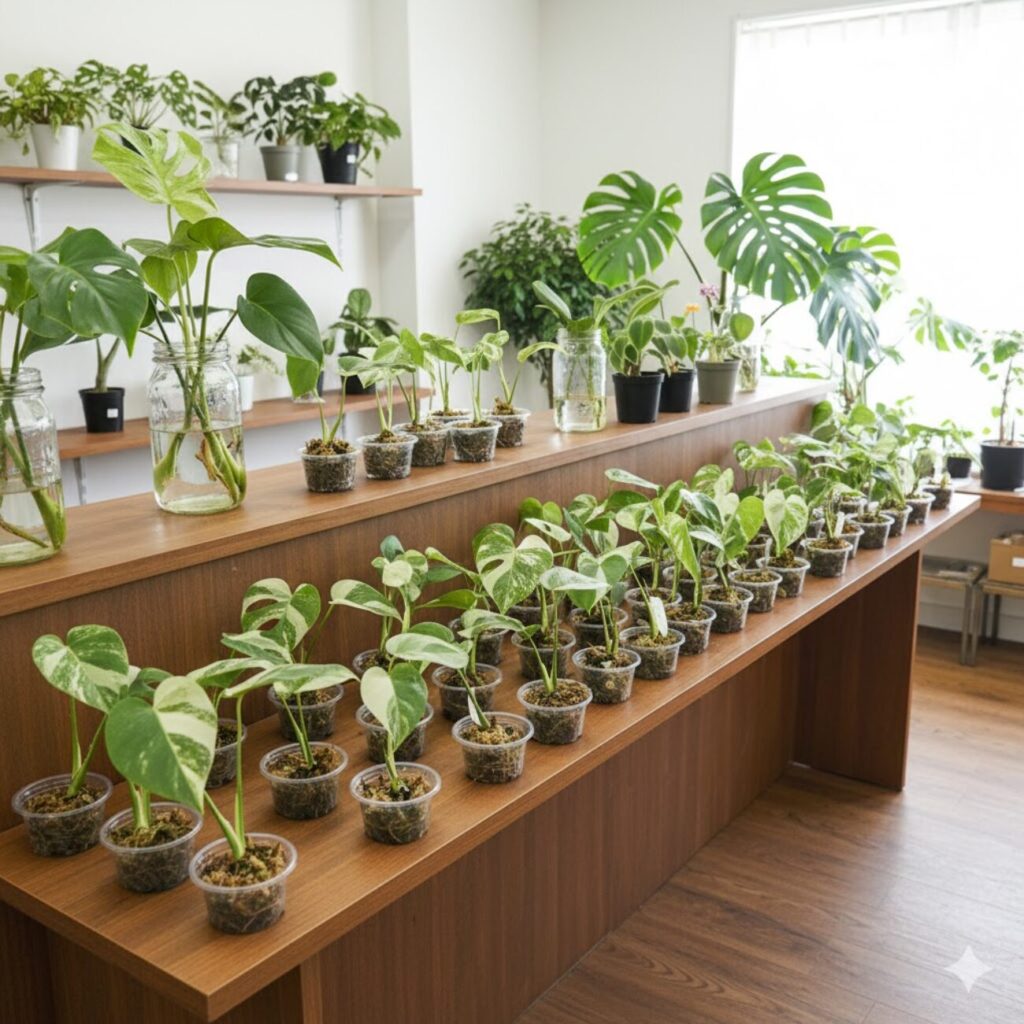 モンステラ　失敗しないカット苗の選び方