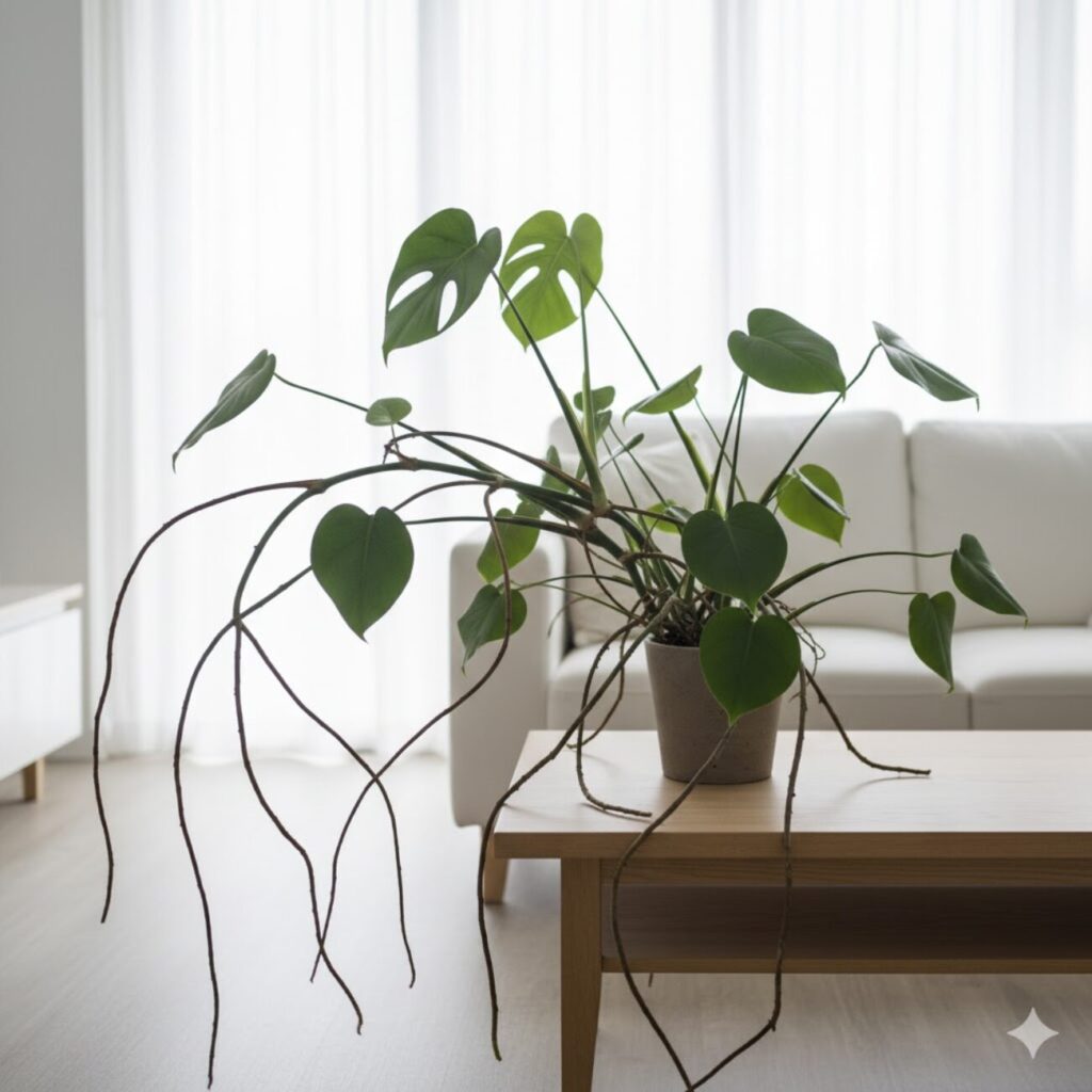モンステラ　気根をそのまま放置するとどうなる？