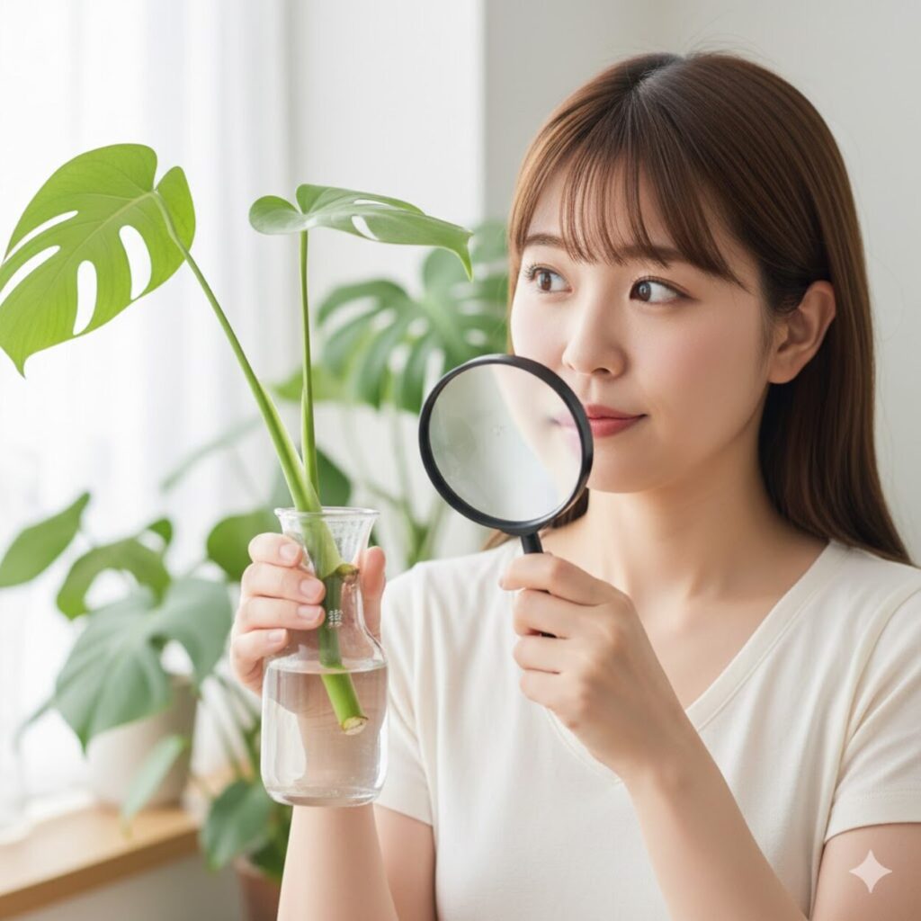 モンステラ　水差しに最適な時期はいつ？