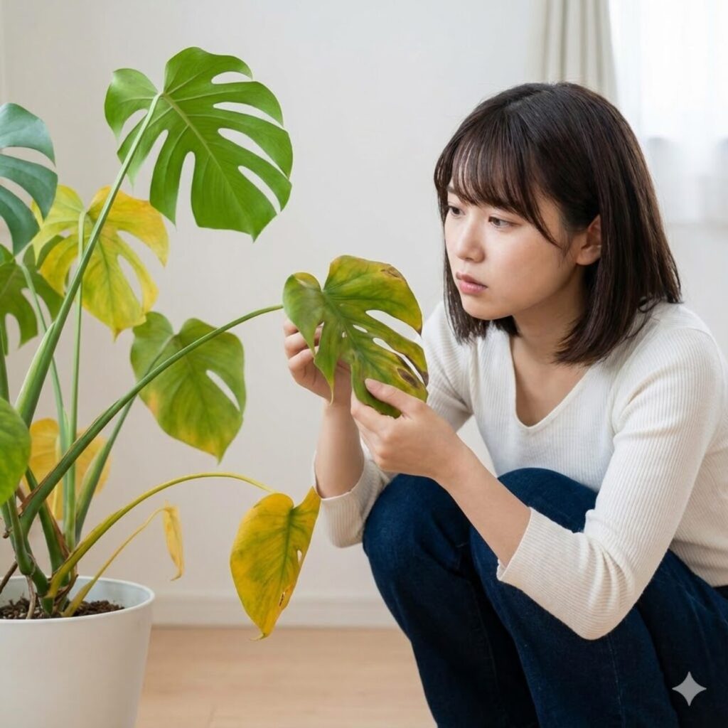 モンステラが元気がないサインは？