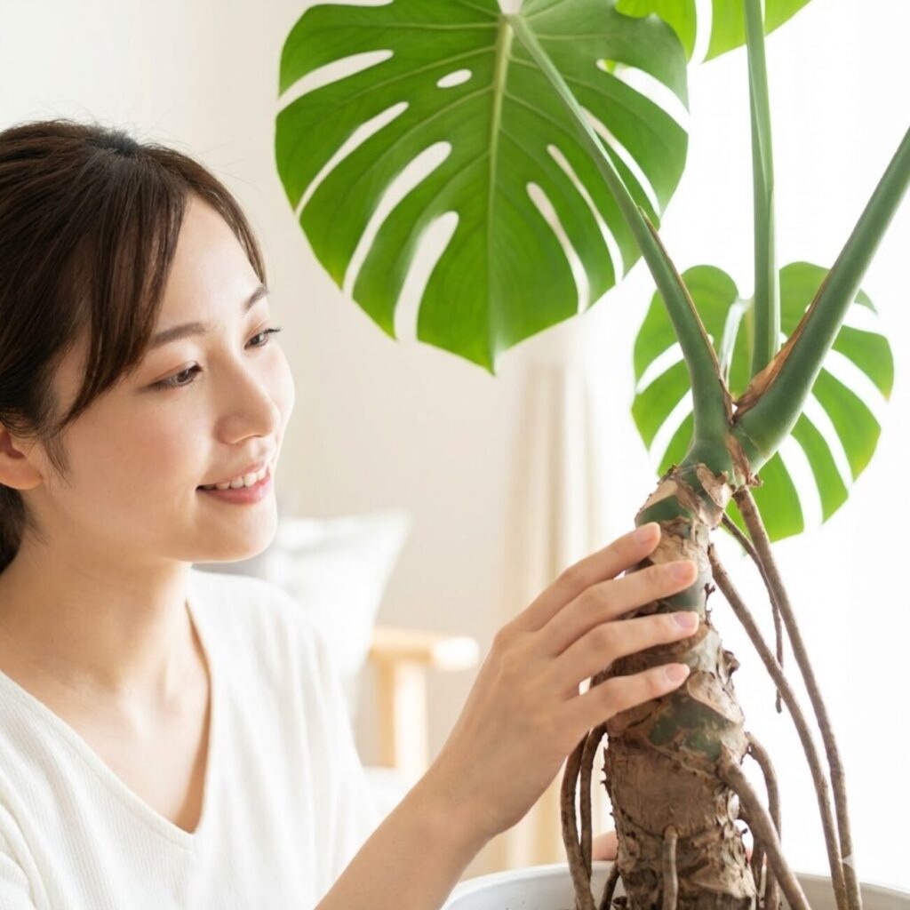 モンステラ　木質化とは何か