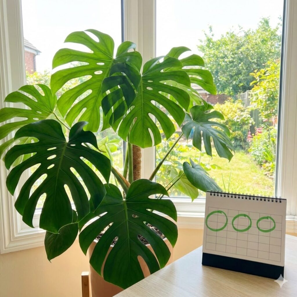 モンステラの株分け時期と最適なタイミング