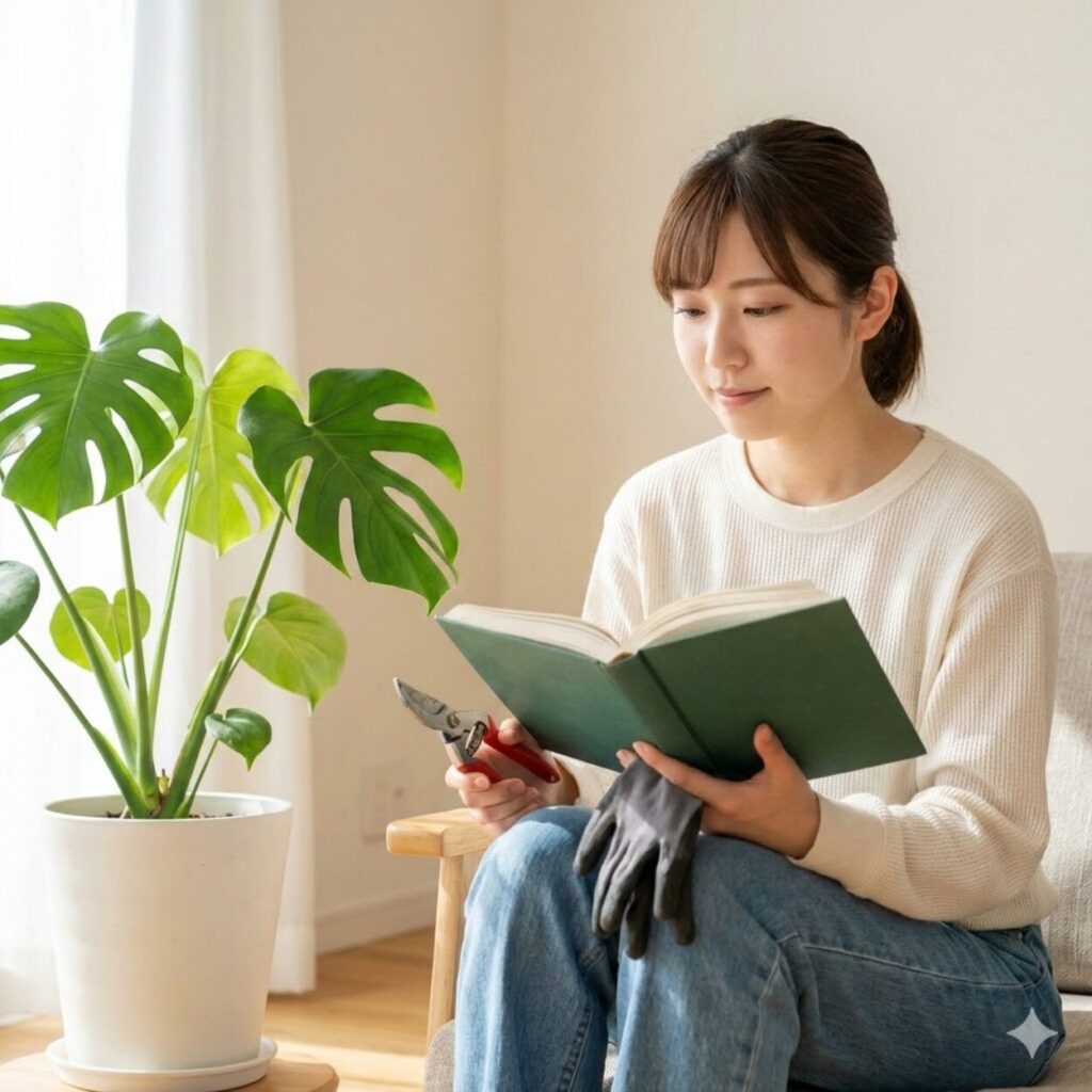 モンステラの間引き剪定の基礎知識