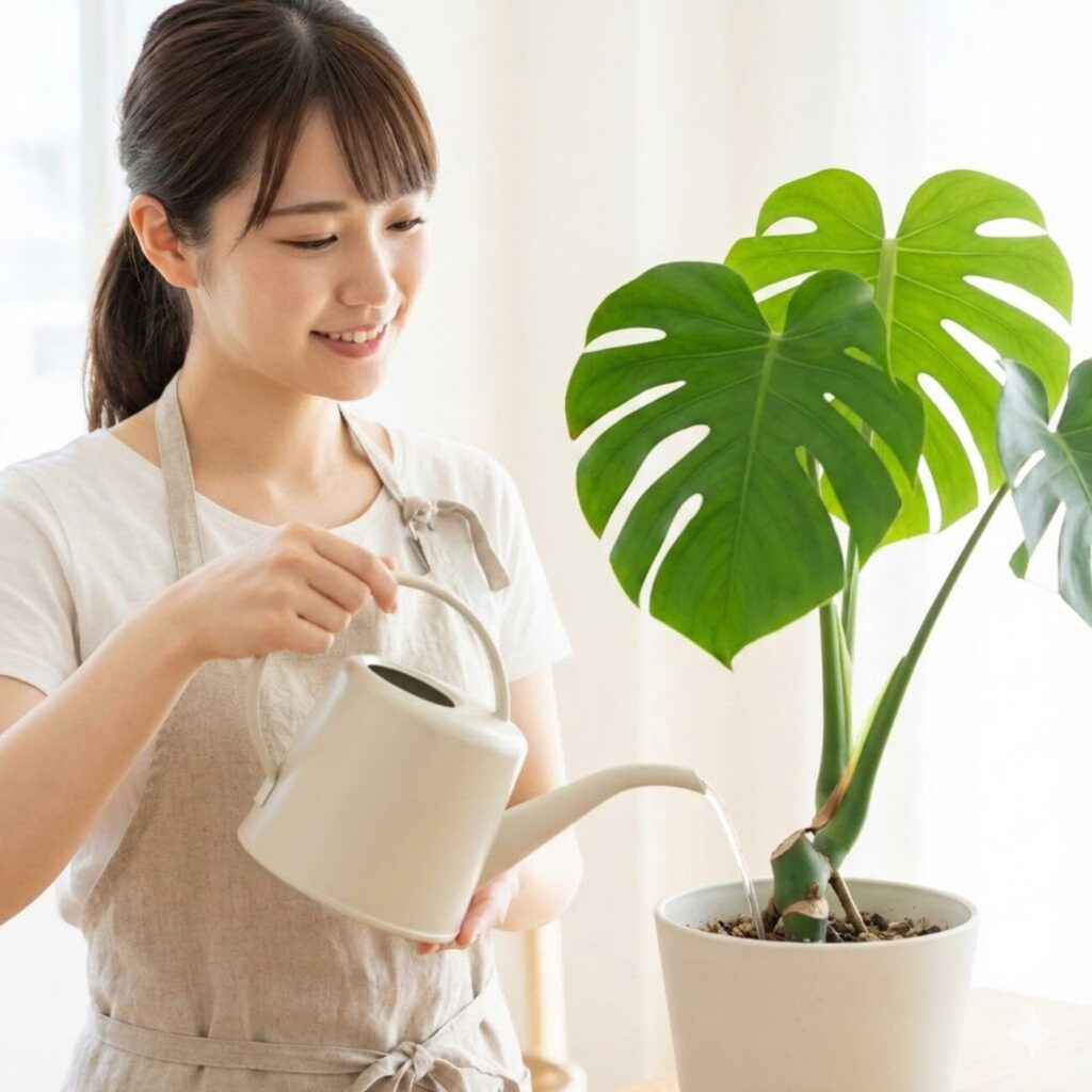 初心者必見！モンステラの幹を太くする方法の基本