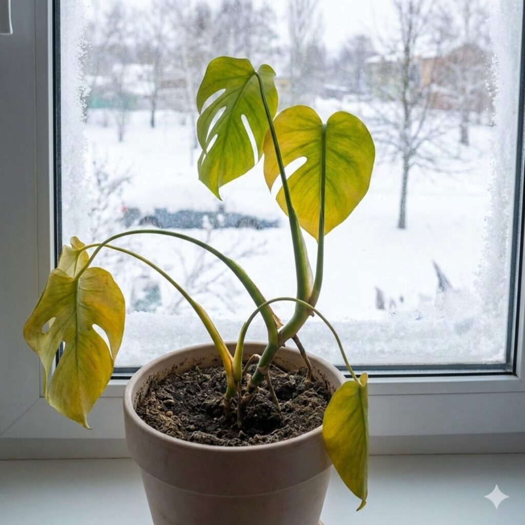 モンステラ 時期を誤ると枯れるリスクがある