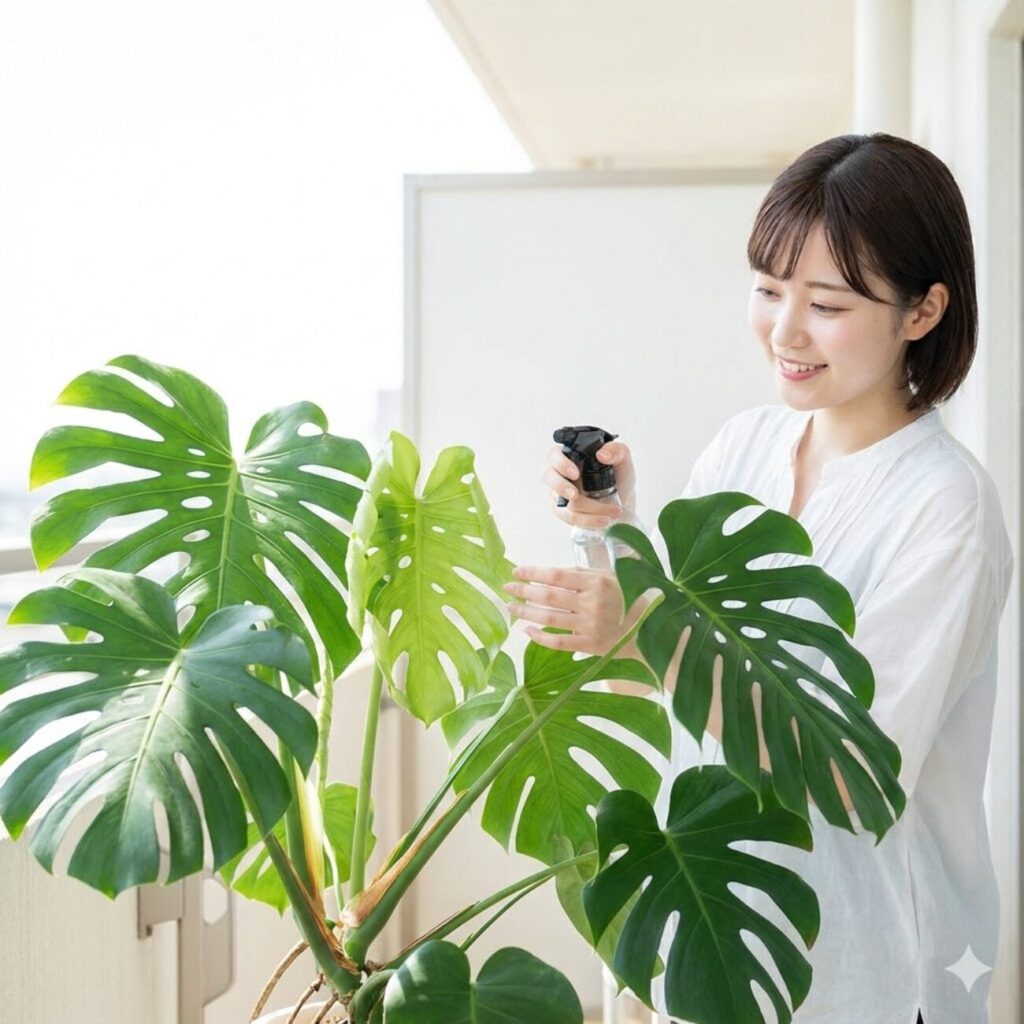 モンステラ 花の咲かせ方と管理法