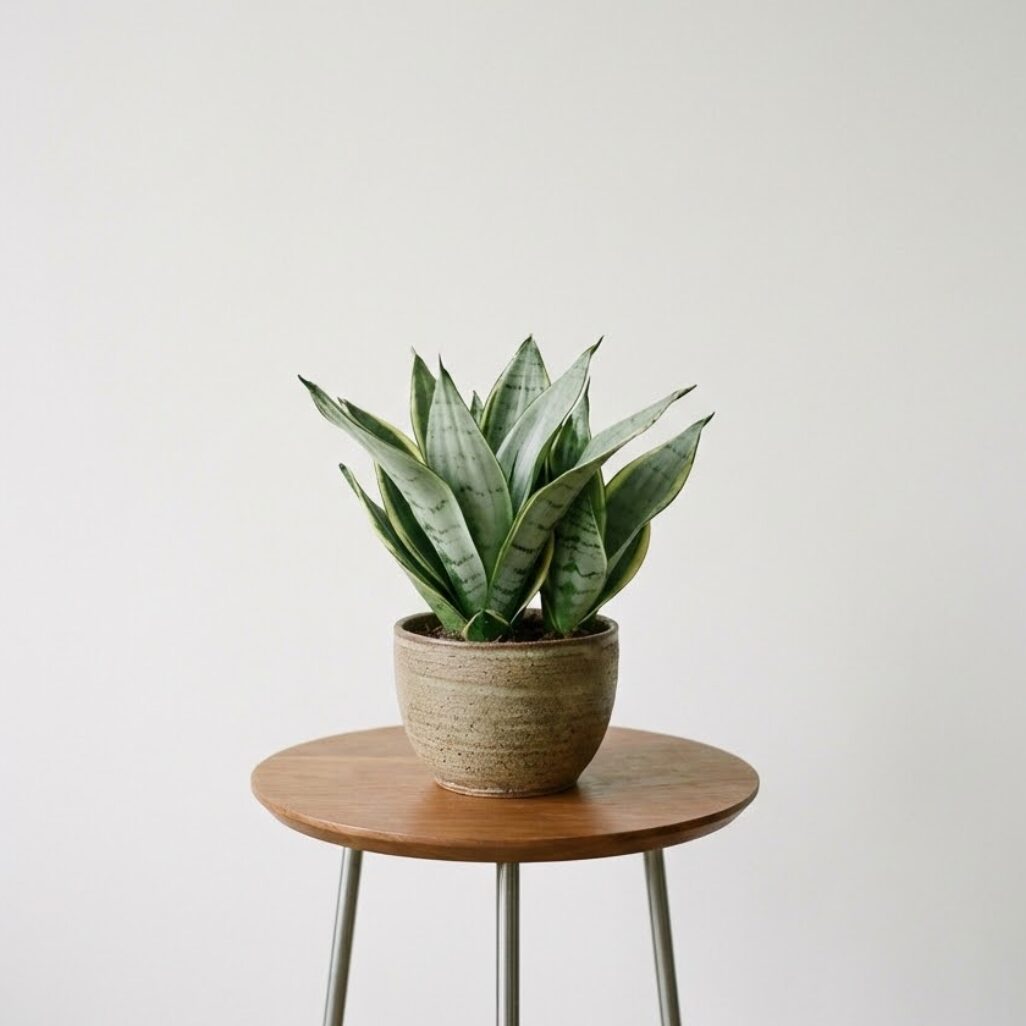 サンスベリア・シルバーハニー（Sansevieria trifasciata 'Silver Hahnii'）