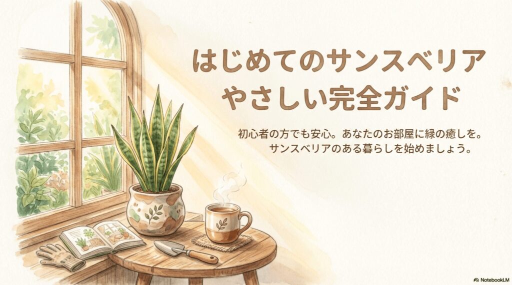 はじめてのサンスベリア やさしい完全ガイド
